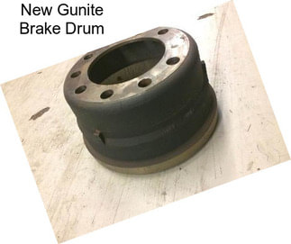 New Gunite Brake Drum