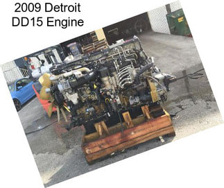 2009 Detroit DD15 Engine