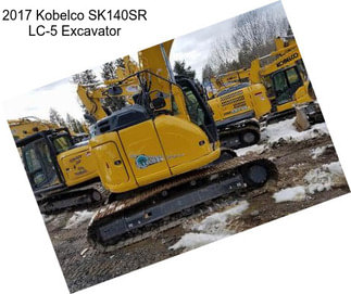 2017 Kobelco SK140SR LC-5 Excavator