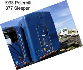 1993 Peterbilt 377 Sleeper