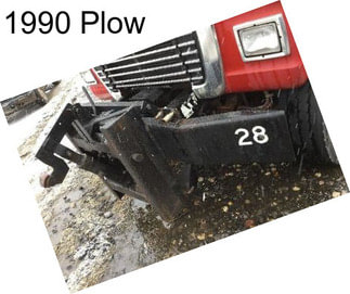 1990 Plow