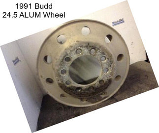 1991 Budd 24.5 ALUM Wheel