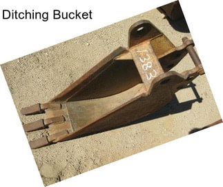 Ditching Bucket