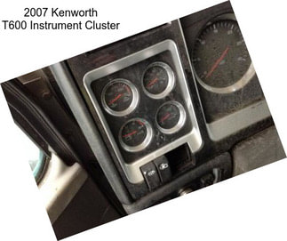 2007 Kenworth T600 Instrument Cluster