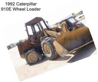 1992 Caterpillar 910E Wheel Loader