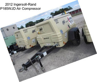 2012 Ingersoll-Rand P185WJD Air Compressor