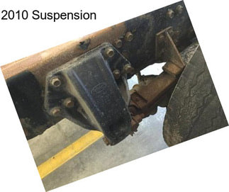 2010 Suspension