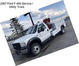 2007 Ford F-450 Service / Utility Truck