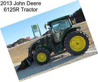 2013 John Deere 6125R Tractor