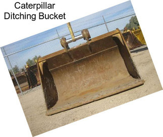 Caterpillar Ditching Bucket