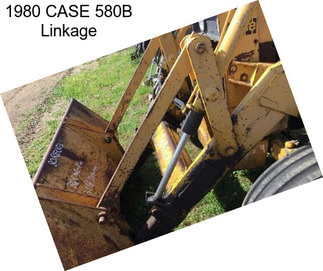 1980 CASE 580B Linkage