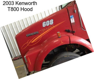 2003 Kenworth T800 Hood