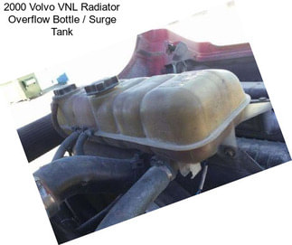 2000 Volvo VNL Radiator Overflow Bottle / Surge Tank