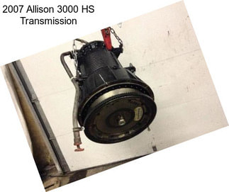 2007 Allison 3000 HS Transmission