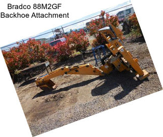 Bradco 88M2GF Backhoe Attachment