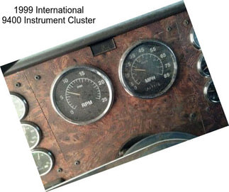 1999 International 9400 Instrument Cluster