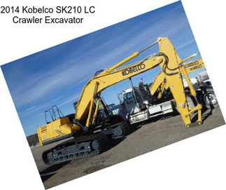 2014 Kobelco SK210 LC Crawler Excavator