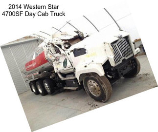 2014 Western Star 4700SF Day Cab Truck