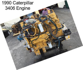 1990 Caterpillar 3406 Engine
