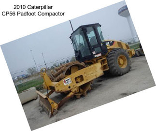 2010 Caterpillar CP56 Padfoot Compactor