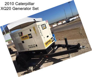 2010 Caterpillar XQ20 Generator Set