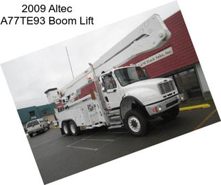 2009 Altec A77TE93 Boom Lift