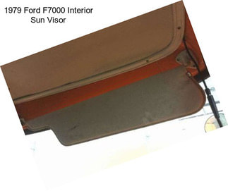 1979 Ford F7000 Interior Sun Visor