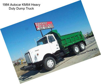 1984 Autocar KM64 Heavy Duty Dump Truck