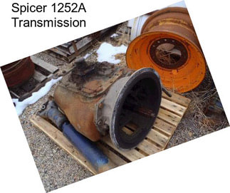 Spicer 1252A Transmission