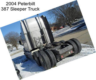 2004 Peterbilt 387 Sleeper Truck