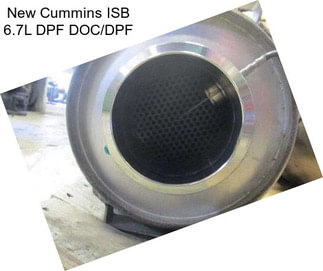 New Cummins ISB 6.7L DPF DOC/DPF