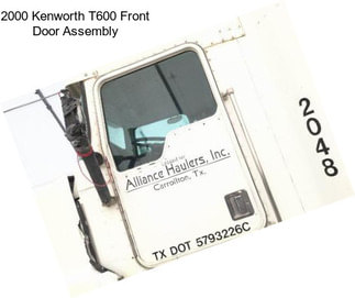 2000 Kenworth T600 Front Door Assembly