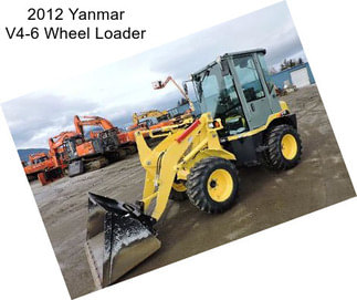 2012 Yanmar V4-6 Wheel Loader