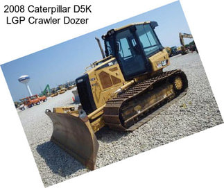 2008 Caterpillar D5K LGP Crawler Dozer
