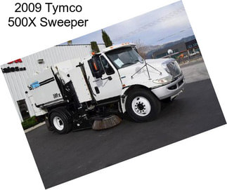 2009 Tymco 500X Sweeper