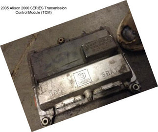 2005 Allison 2000 SERIES Transmission Control Module (TCM)