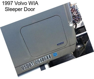 1997 Volvo WIA Sleeper Door