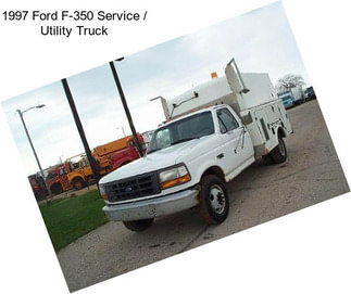 1997 Ford F-350 Service / Utility Truck