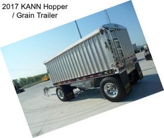 2017 KANN Hopper / Grain Trailer