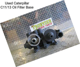 Used Caterpillar C11/13 Oil Filter Base