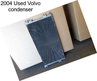 2004 Used Volvo condenser