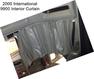 2000 International 9900 Interior Curtain