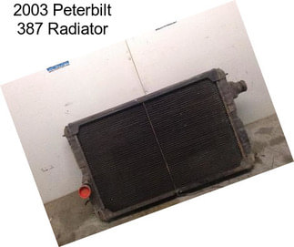 2003 Peterbilt 387 Radiator