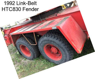 1992 Link-Belt HTC830 Fender