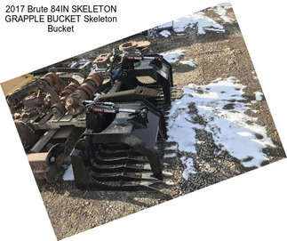 2017 Brute 84IN SKELETON GRAPPLE BUCKET Skeleton Bucket