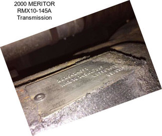 2000 MERITOR RMX10-145A Transmission