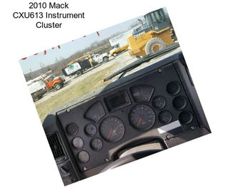 2010 Mack CXU613 Instrument Cluster