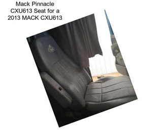 Mack Pinnacle CXU613 Seat for a 2013 MACK CXU613