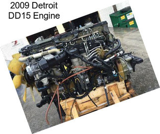 2009 Detroit DD15 Engine