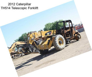 2012 Caterpillar TH514 Telescopic Forklift